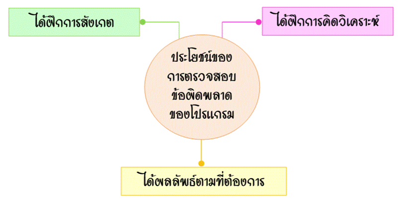 การตรวจสอบข้อผิดพลาดของโปรแกรม ป.6 1 รูปภาพ5
