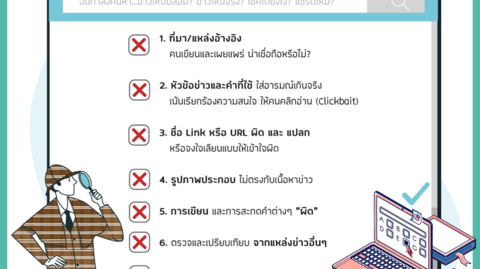 การตรวจสอบข่าวปลอม(Fake News)