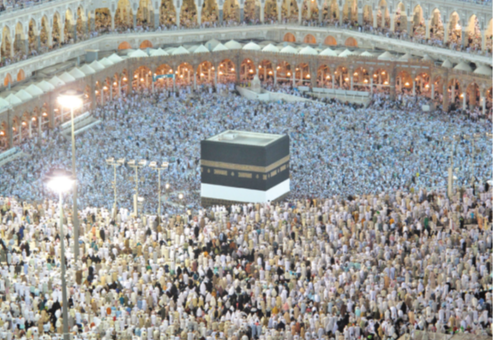 ชาวมุสลิมมาประกอบพิธีฮัจญ์ ที่นครมักกะฮ์ ประเทศซาอุดีอาระเบีย