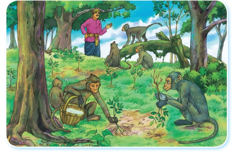 พุทธสาวก ชาดก และพุทธศาสนิกชนตัวอย่าง : อารามทูสกชาดก (ฉลาดในสิ่งไม่มีประโยชน์ ไม่มีความสุข) 1 image 16