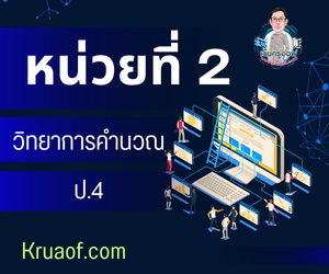 หน่วยที่ 2
 เขียนโปรแกรมอย่างง่าย