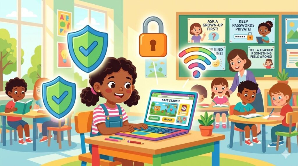 การใช้อินเทอร์เน็ตอย่างปลอดภัยสำหรับนักเรียน