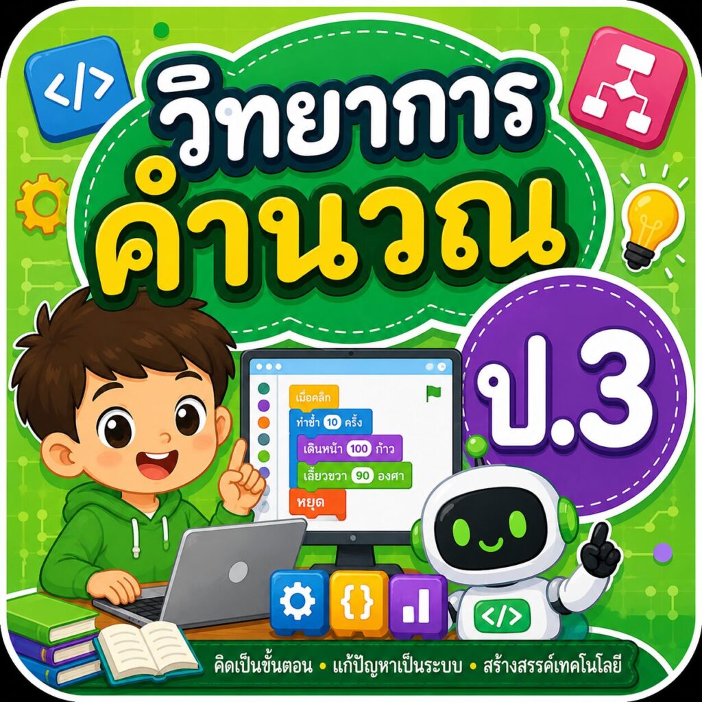 วิชาวิทยาการคำนวณ (Computer Science) 5 ป.3