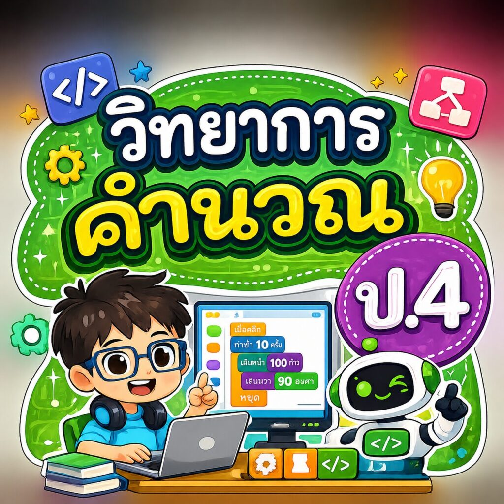 วิชาวิทยาการคำนวณ (Computer Science) 6 ป.4