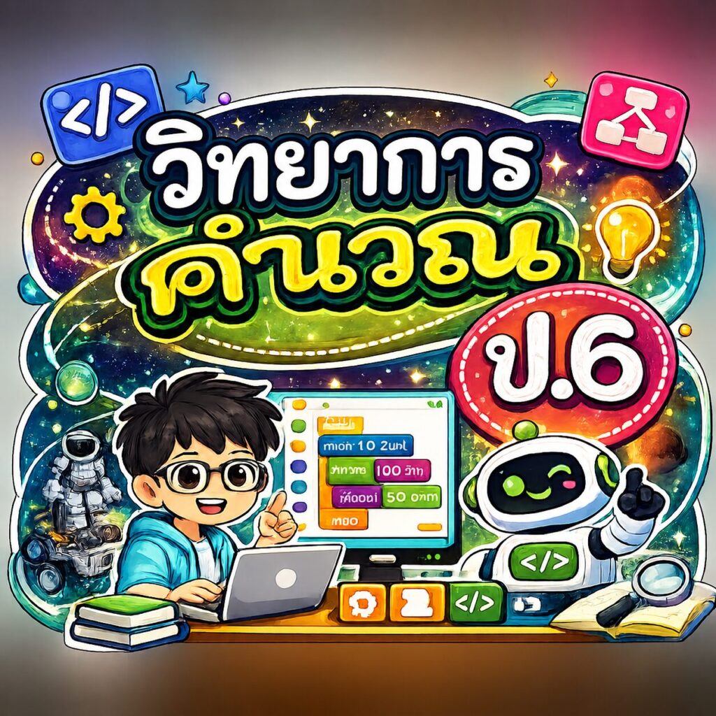 วิชาวิทยาการคำนวณ (Computer Science) 8 ป.6 1