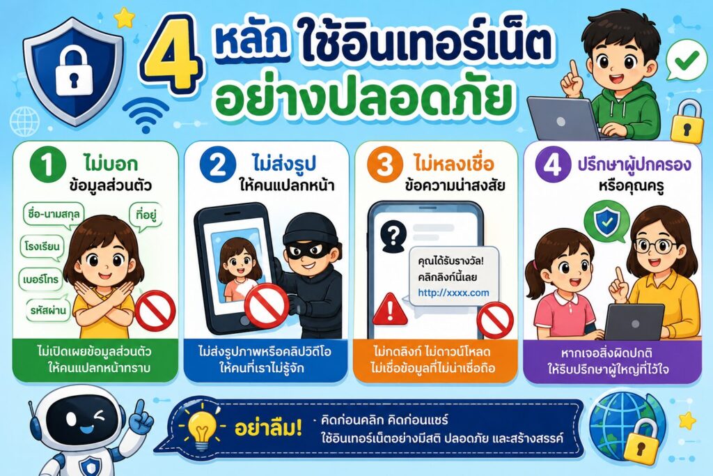 การใช้เทคโนโลยีอย่างปลอดภัย : การปกป้องข้อมูลส่วนบุคคล 3 ChatGPT Image 14 มิ.ย. 2569 14 45 51