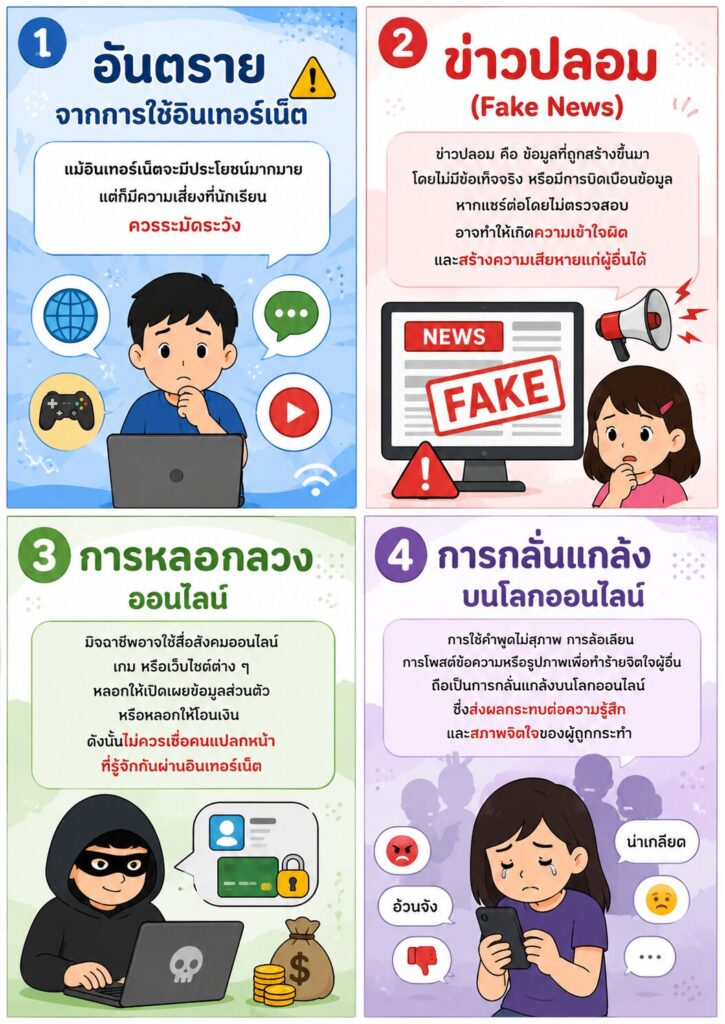 บทที่ 2 ใช้อินเทอร์เน็ตอย่างปลอดภัย 1 ChatGPT Image 9 มิ.ย. 2569 21 23 27
