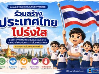 เริ่มจากตัวเรา สู่ประเทศไทยโปร่งใส