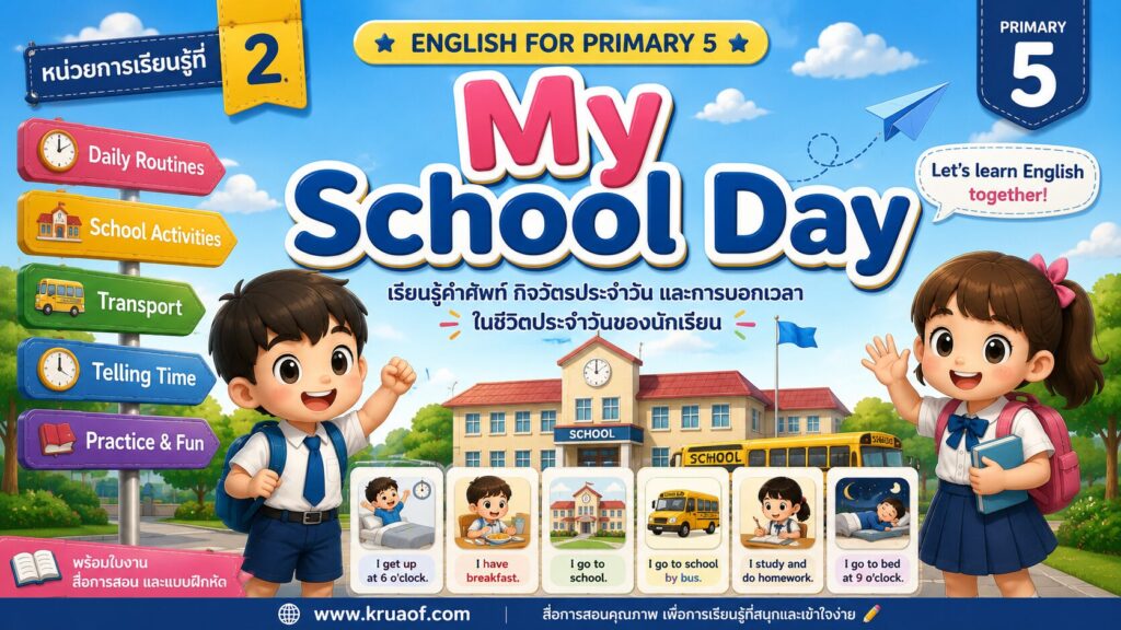 Unit 2 My School Day