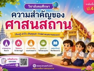 ความสำคัญของศาสนสถาน