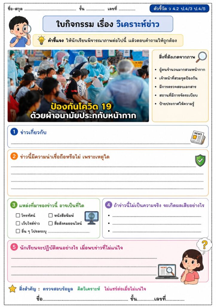 วิเคราะห์ข่าว