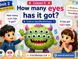 Lesson 5: How many eyes has it got? 1 ChatGPT Image 30 ส.ค. 2569 15 04 20